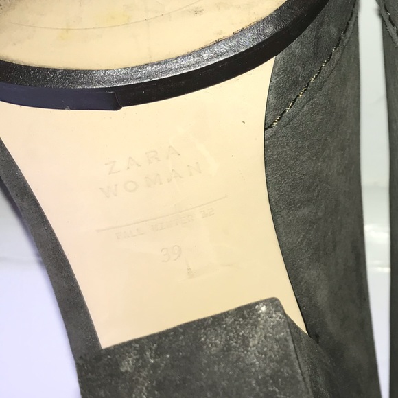 Zara suede cowboy booties - Picture 11 of 13